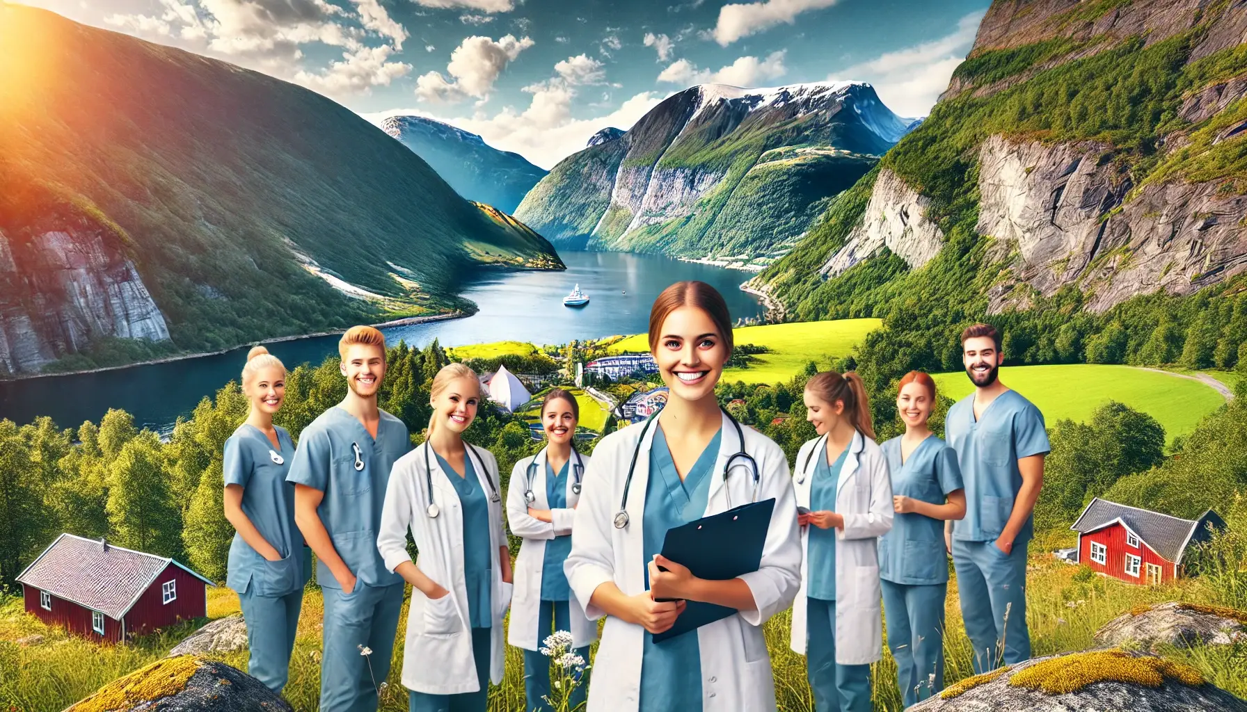 Er du sygeplejerske og søger et spændende sommervikariat i Norge?